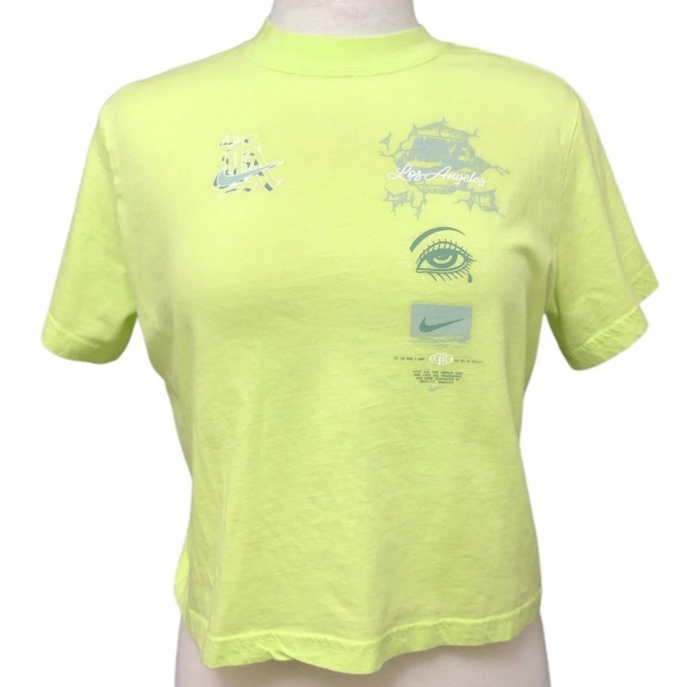 Nike Sportswear LA Graphic Boxy Crop T-Shirt